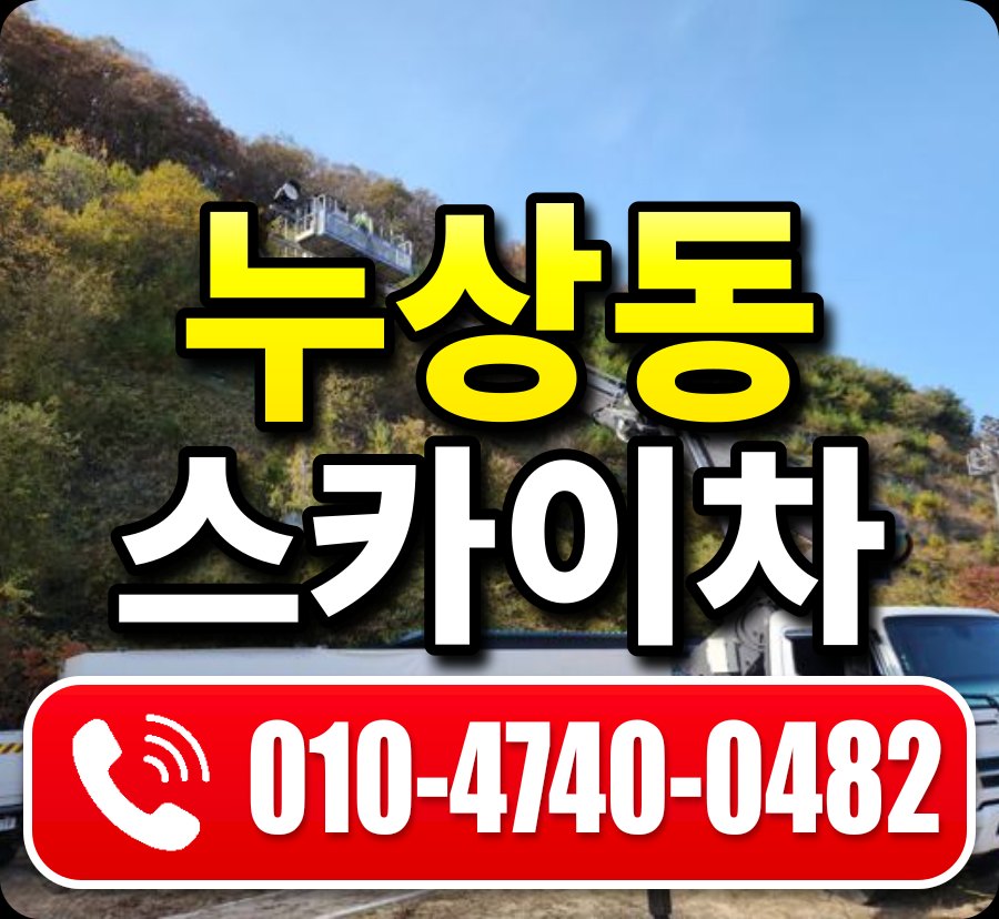 누상동 스카이차 010-4740-0482