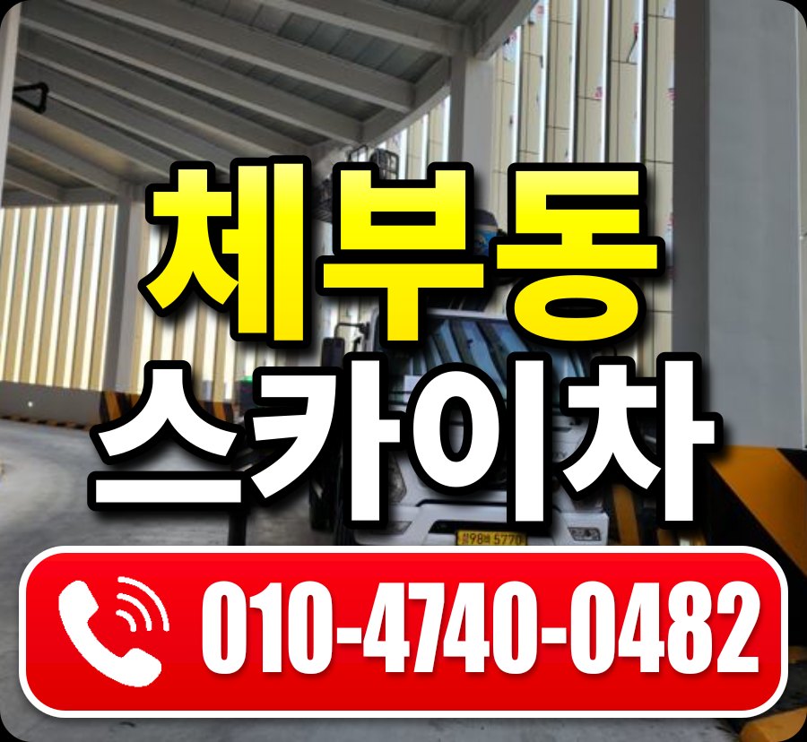 체부동 스카이차 010-4740-0482