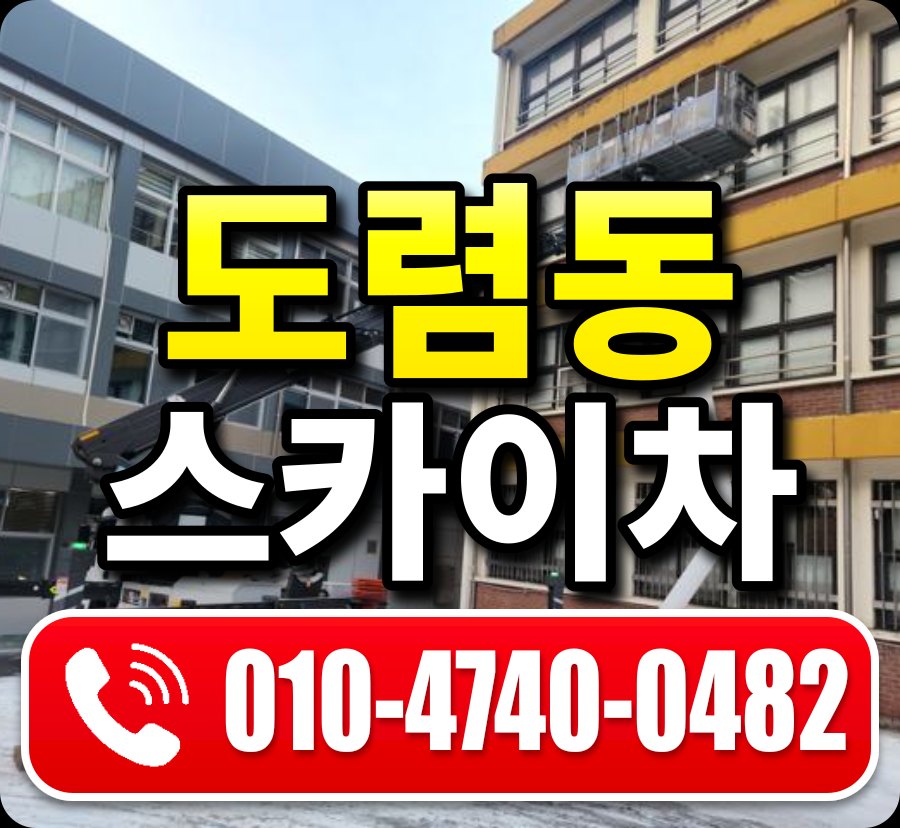 도렴동 스카이차 010-4740-0482