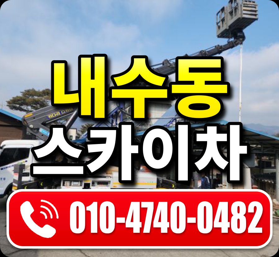내수동 스카이차 010-4740-0482