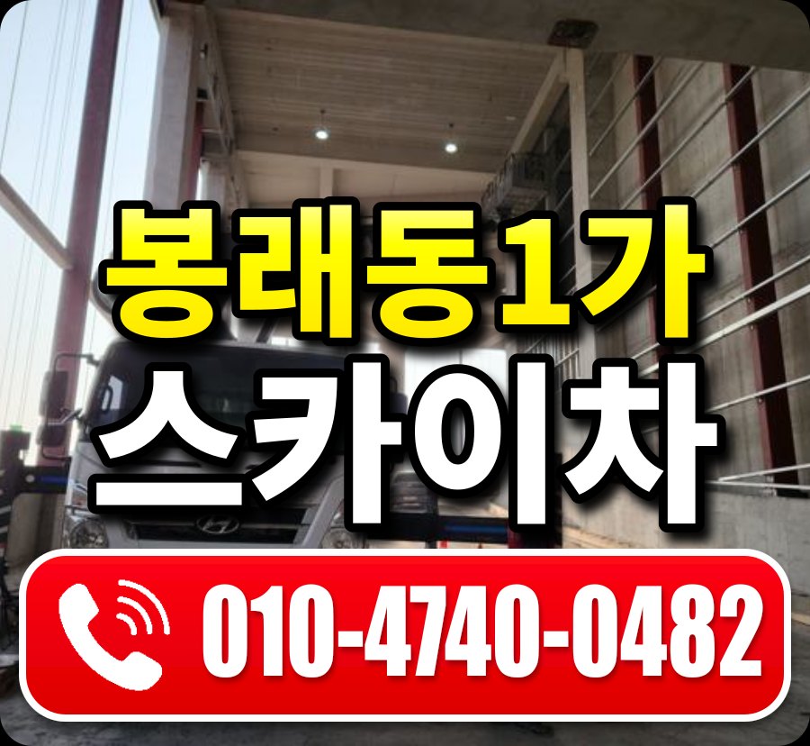 봉래동1가 스카이차 010-4740-0482