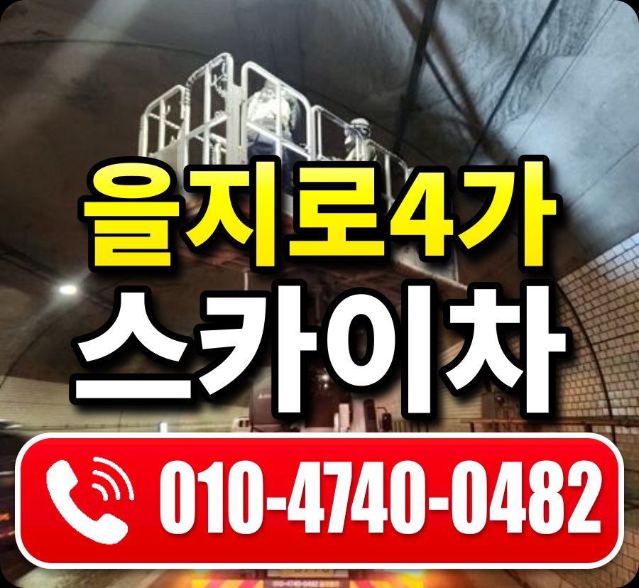 을지로4가 스카이차 010-4740-0482
