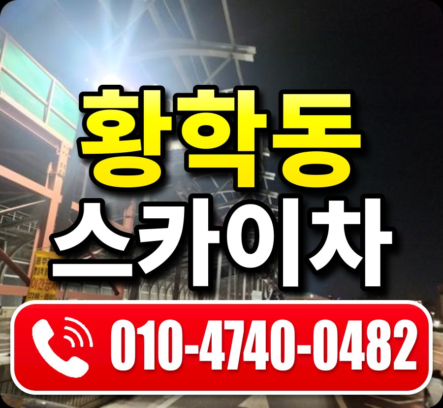 황학동 스카이차 010-4740-0482