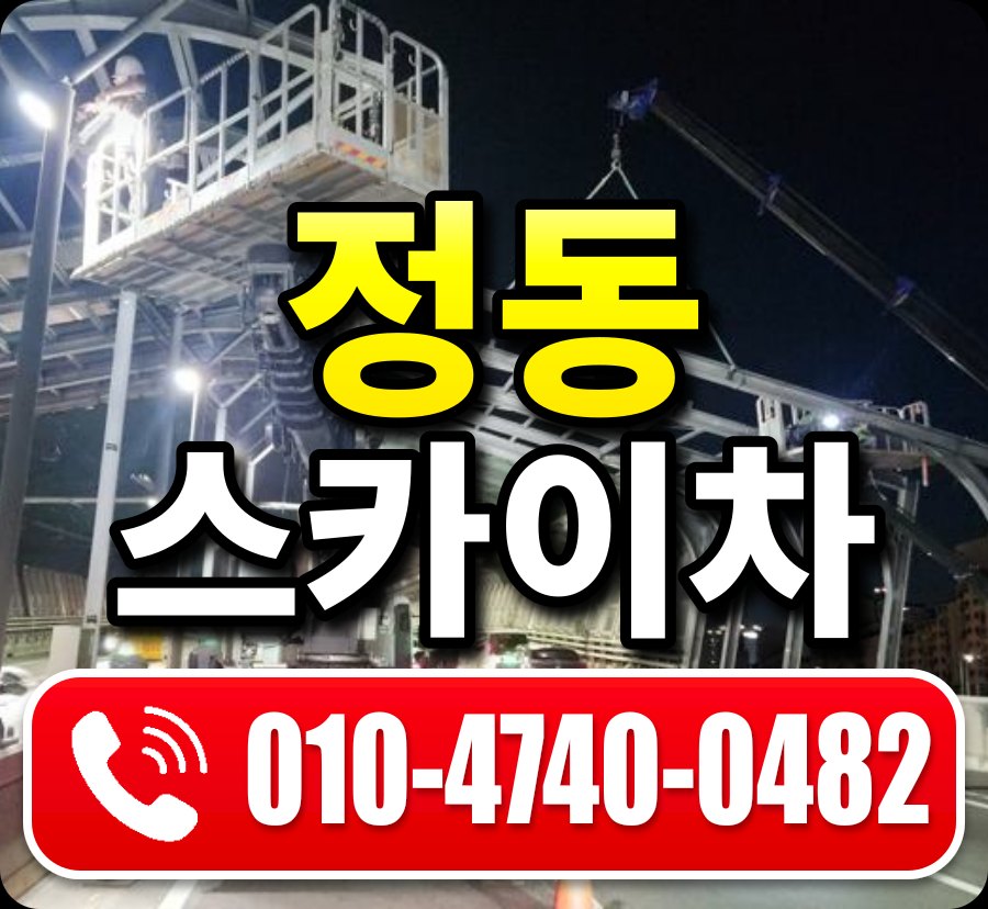 정동 스카이차 010-4740-0482