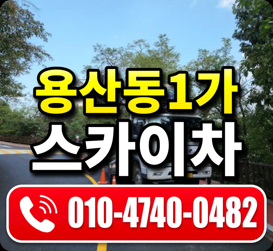 용산동1가 스카이차 010-4740-0482