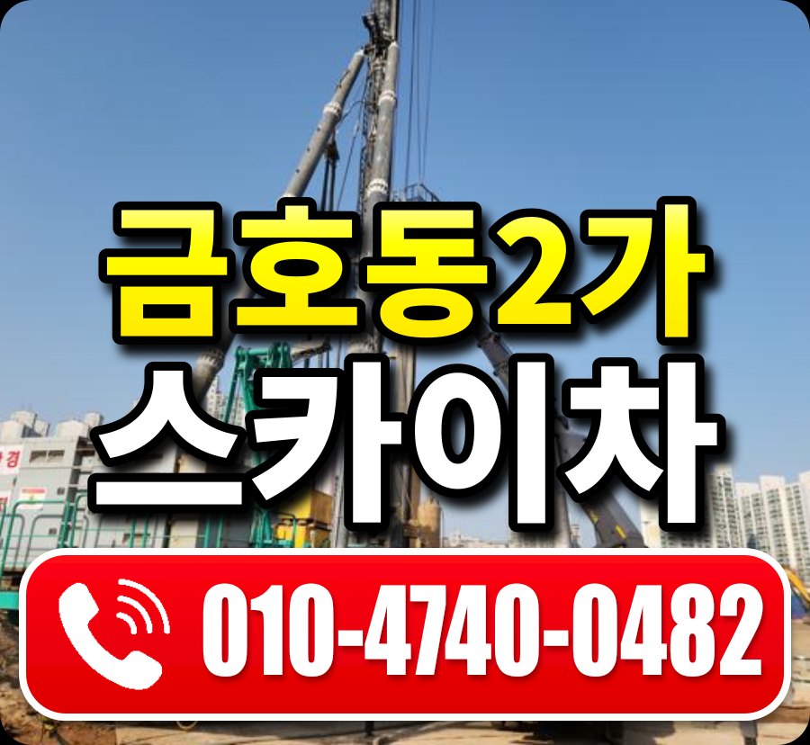 금호동2가 스카이차 010-4740-0482