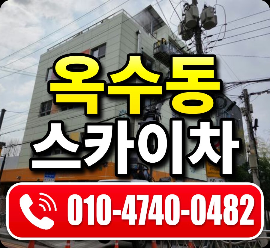 옥수동 스카이차 010-4740-0482