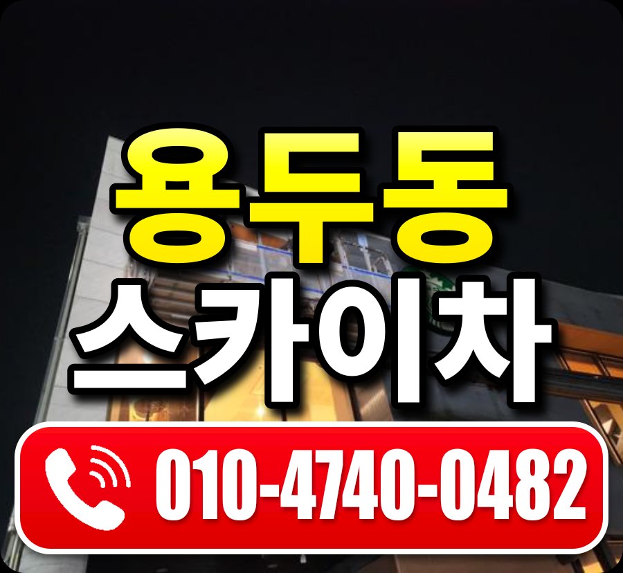 용두동 스카이차 010-4740-0482