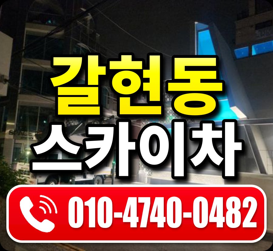 갈현동 스카이차 010-4740-0482