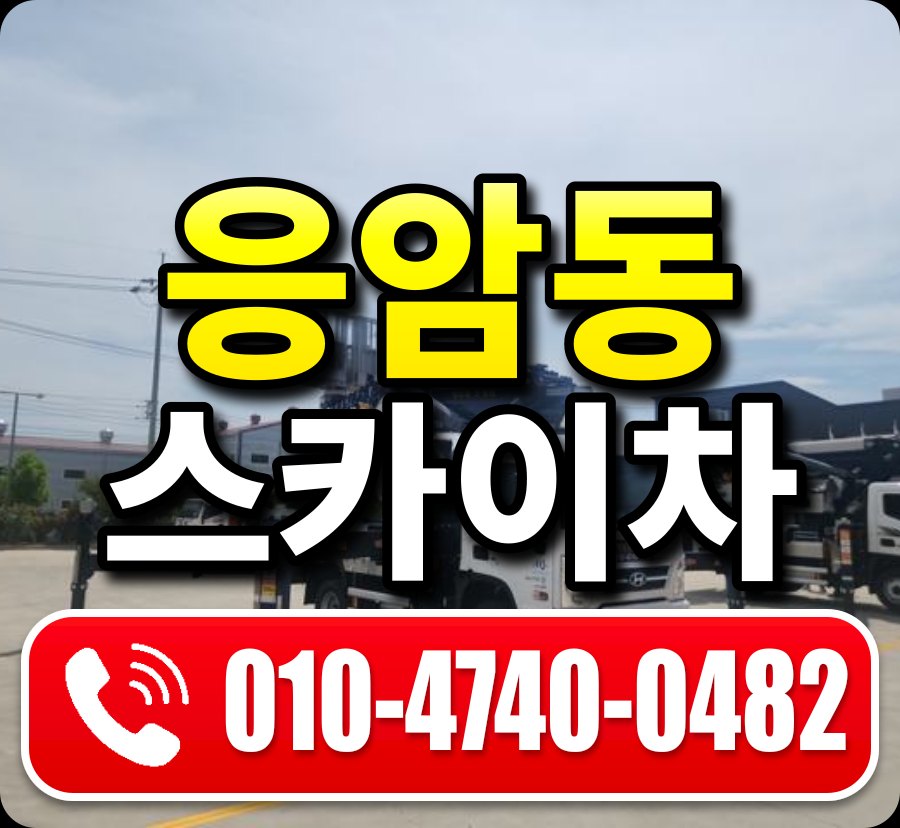 응암동 스카이차 010-4740-0482