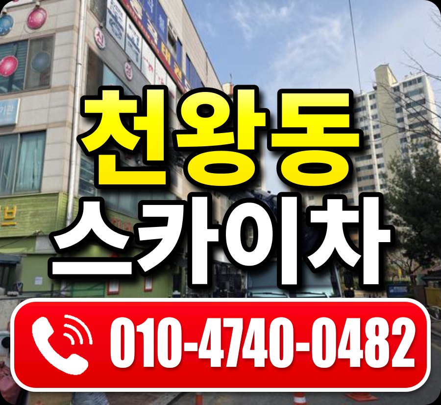 천왕동 스카이차 010-4740-0482