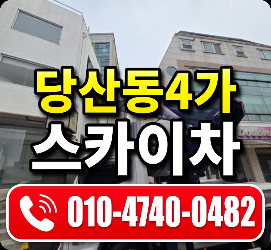 당산동4가 스카이차 010-4740-0482