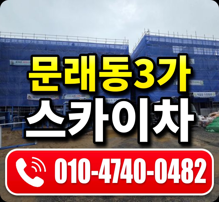 문래동3가 스카이차 010-4740-0482