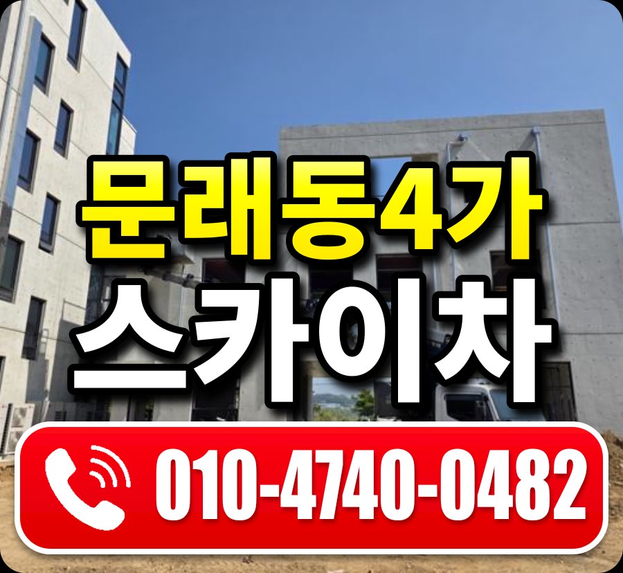 문래동4가 스카이차 010-4740-0482