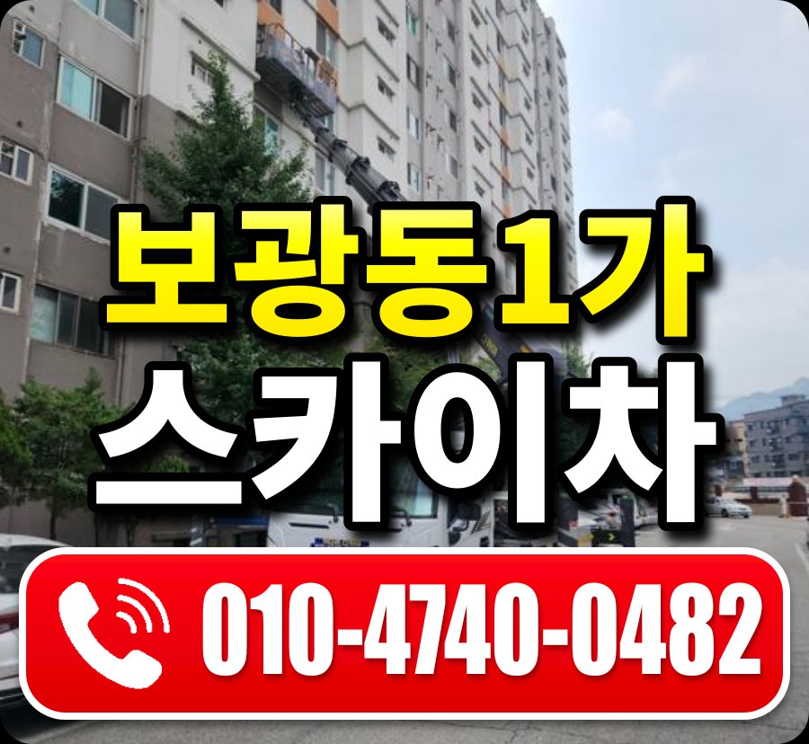 보광동1가 스카이차 010-4740-0482
