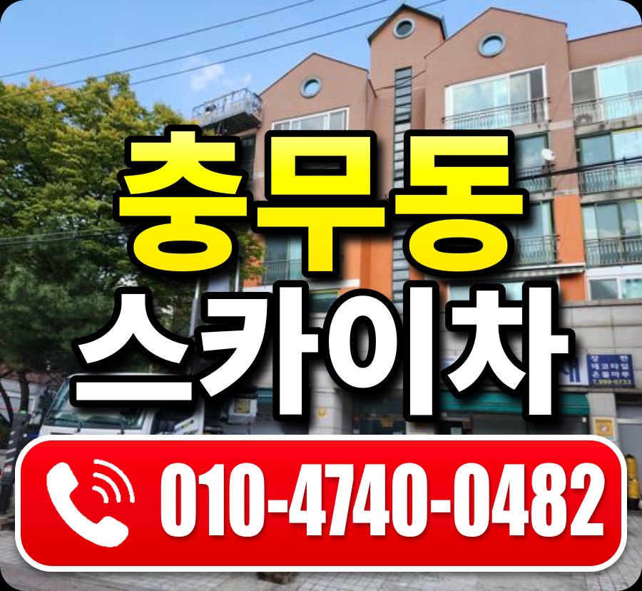 충무동 스카이차 010-4740-0482
