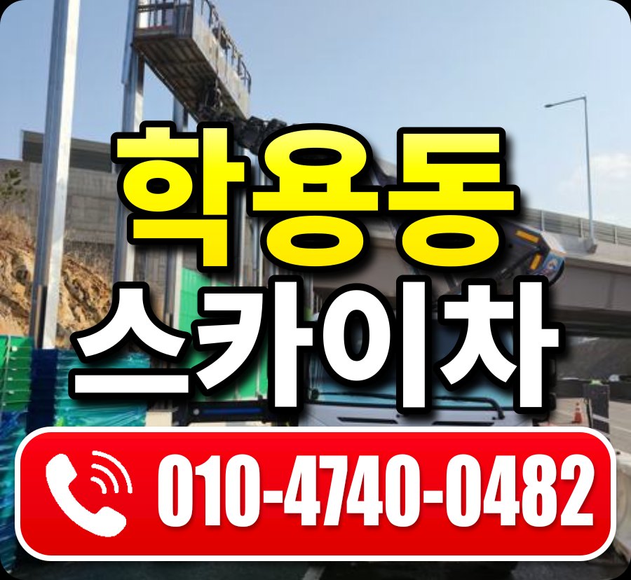 학용동 스카이차 010-4740-0482