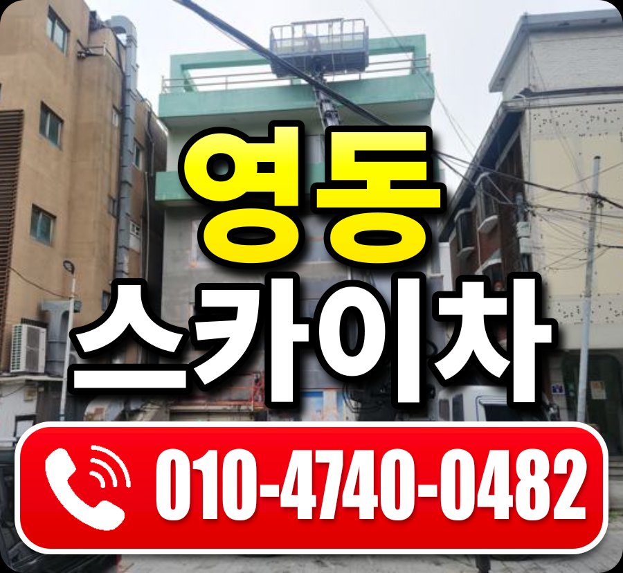 영동 스카이차 010-4740-0482