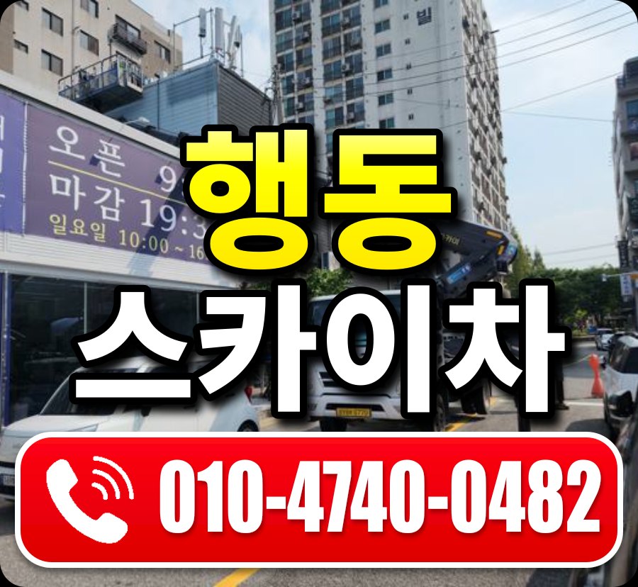 행동 스카이차 010-4740-0482