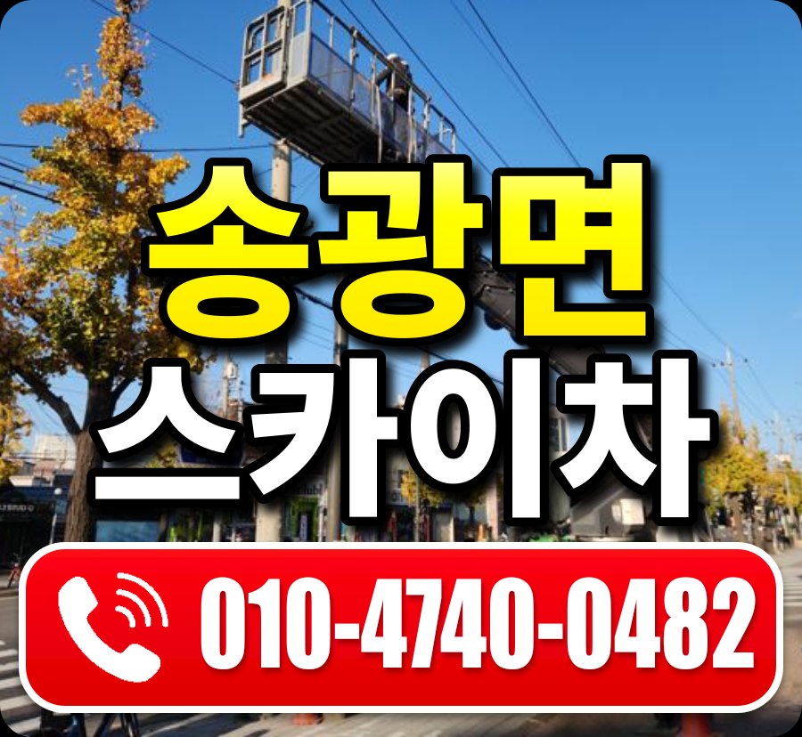 송광면 스카이차 010-4740-0482