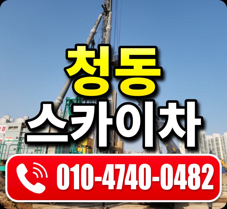 청동 스카이차 010-4740-0482