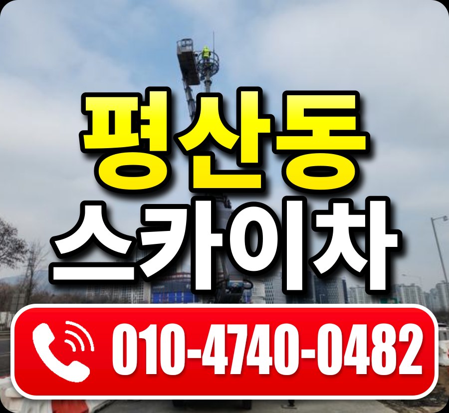 평산동 스카이차 010-4740-0482