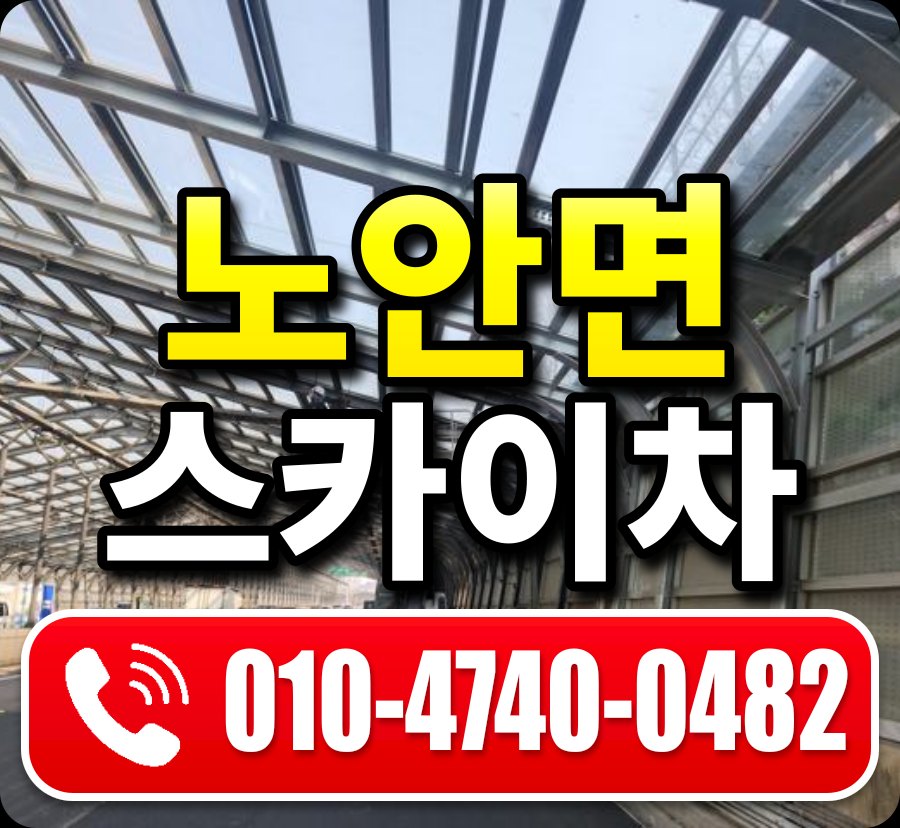 노안면 스카이차 010-4740-0482