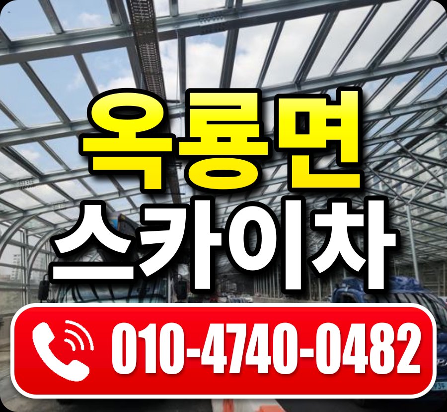 옥룡면 스카이차 010-4740-0482