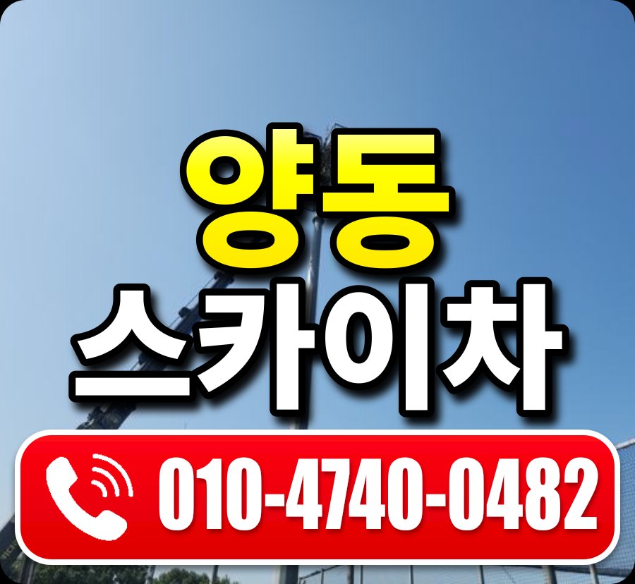 양동 스카이차 010-4740-0482
