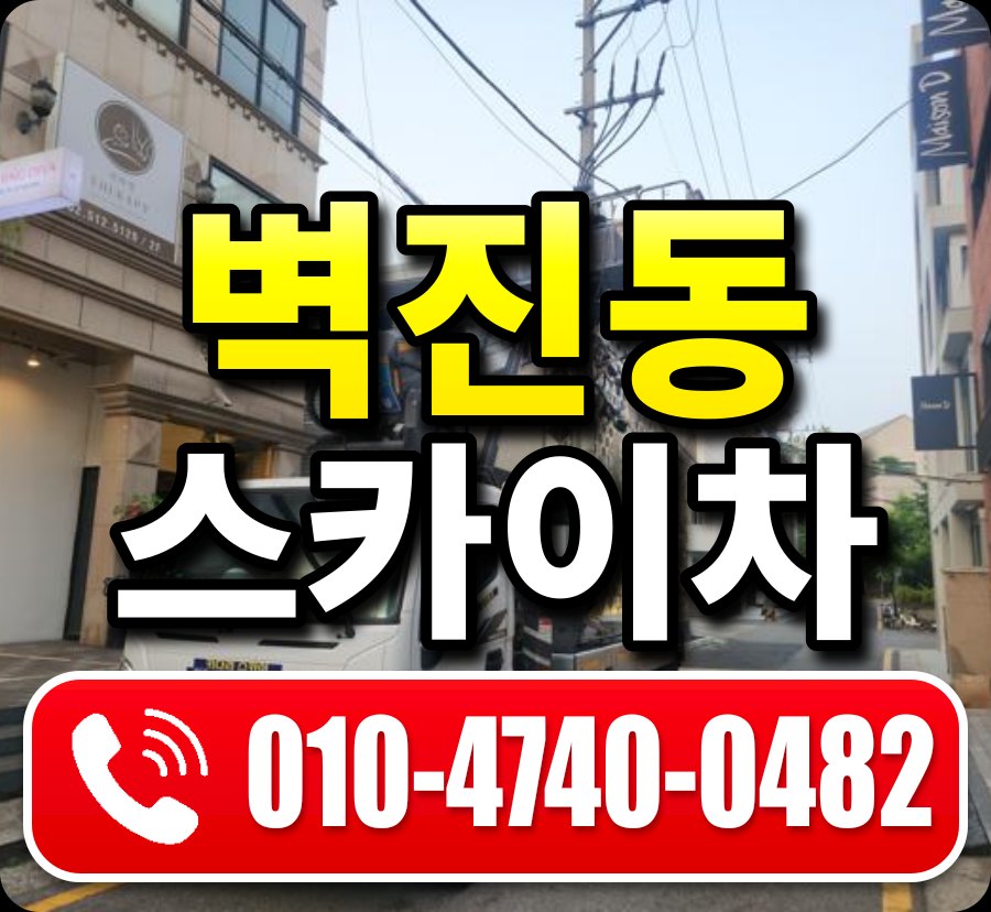 벽진동 스카이차 010-4740-0482