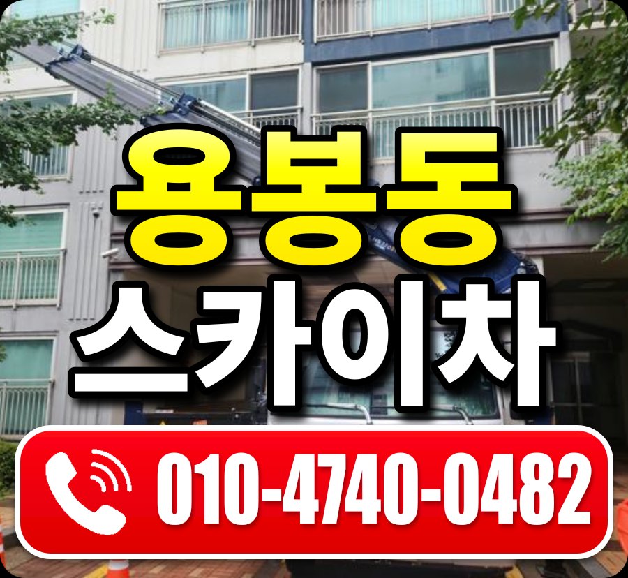 용봉동 스카이차 010-4740-0482