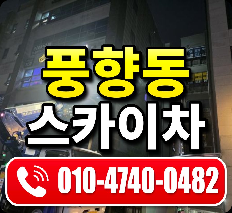 풍향동 스카이차 010-4740-0482