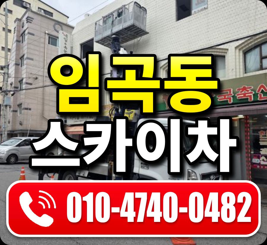 임곡동 스카이차 010-4740-0482