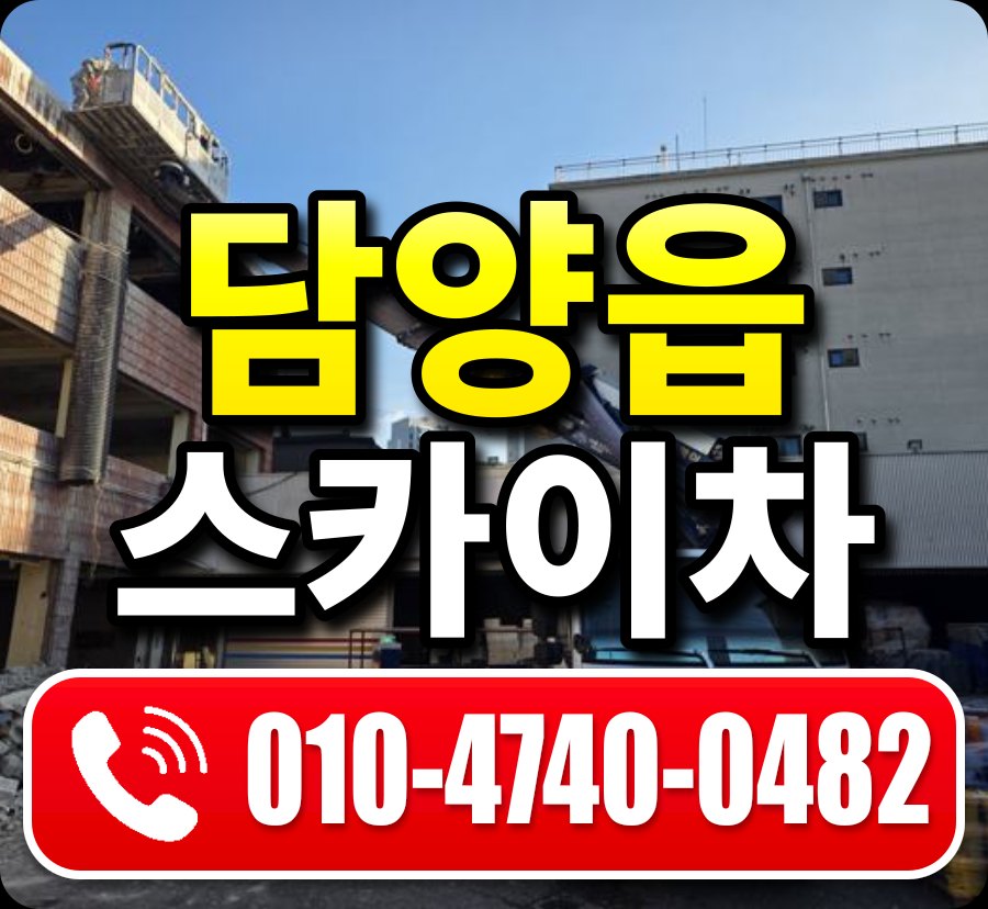 담양읍 스카이차 010-4740-0482