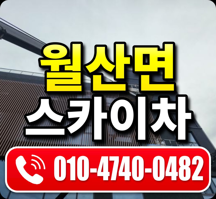 월산면 스카이차 010-4740-0482