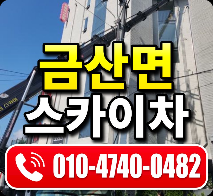 금산면 스카이차 010-4740-0482