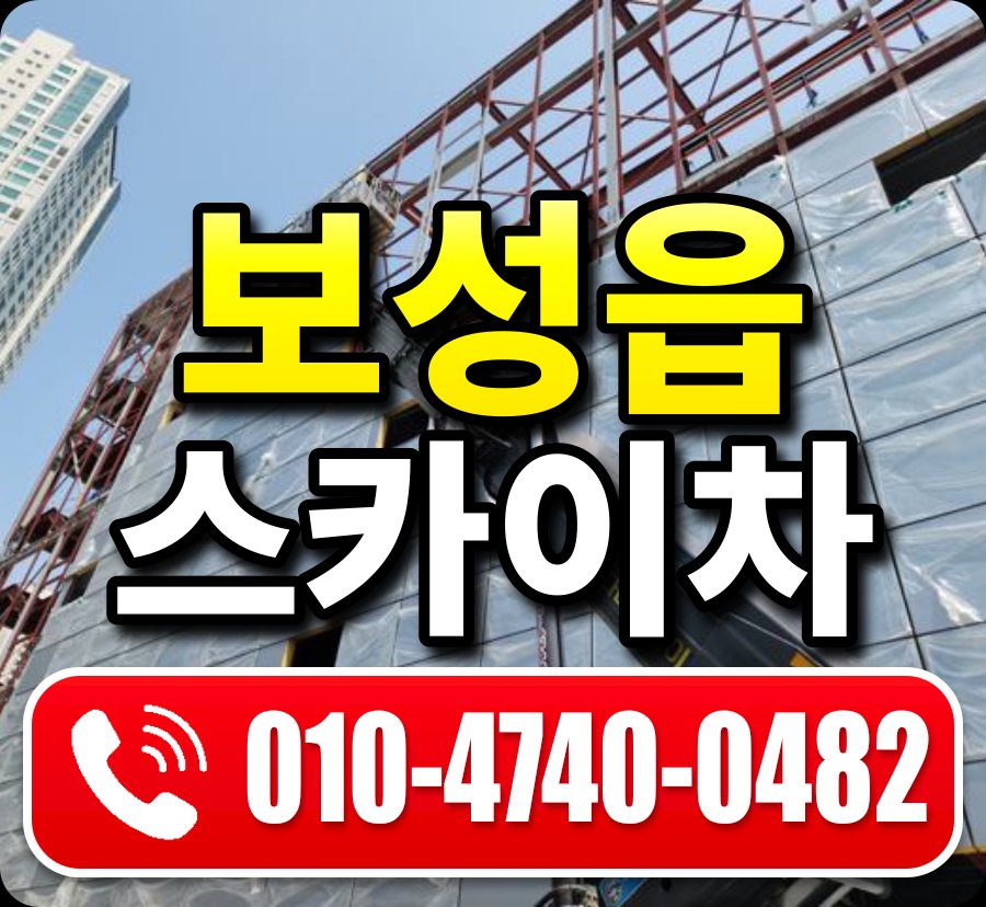 보성읍 스카이차 010-4740-0482