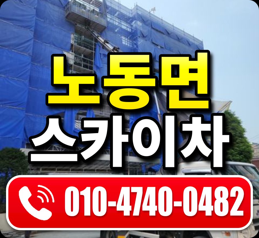 노동면 스카이차 010-4740-0482