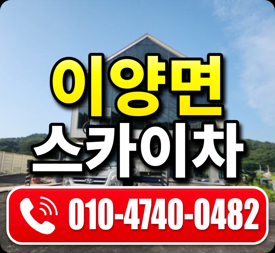 이양면 스카이차 010-4740-0482