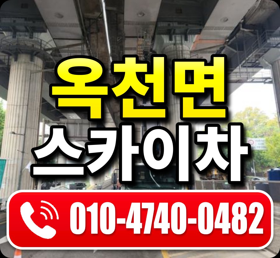옥천면 스카이차 010-4740-0482