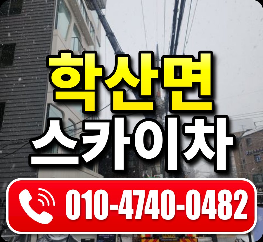 학산면 스카이차 010-4740-0482