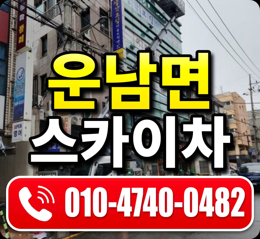 운남면 스카이차 010-4740-0482