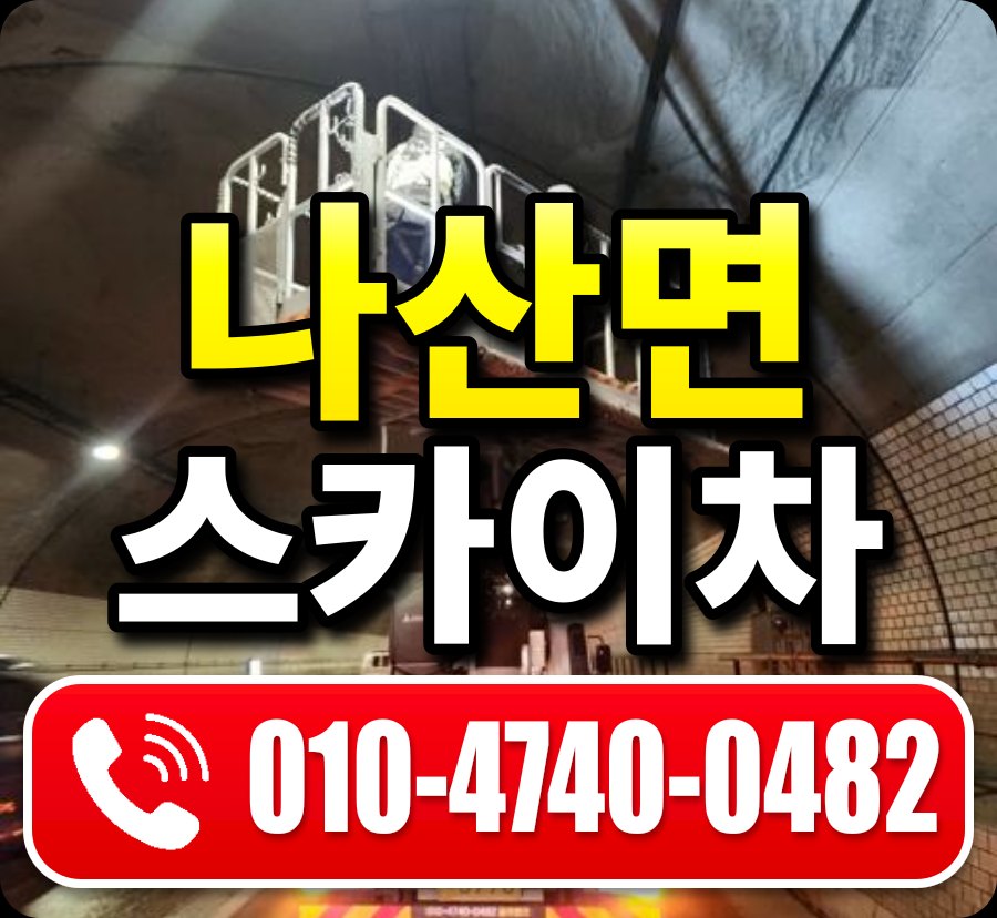 나산면 스카이차 010-4740-0482