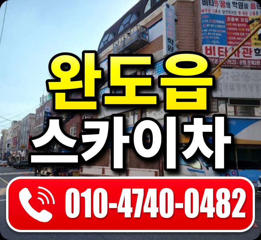 완도읍 스카이차 010-4740-0482