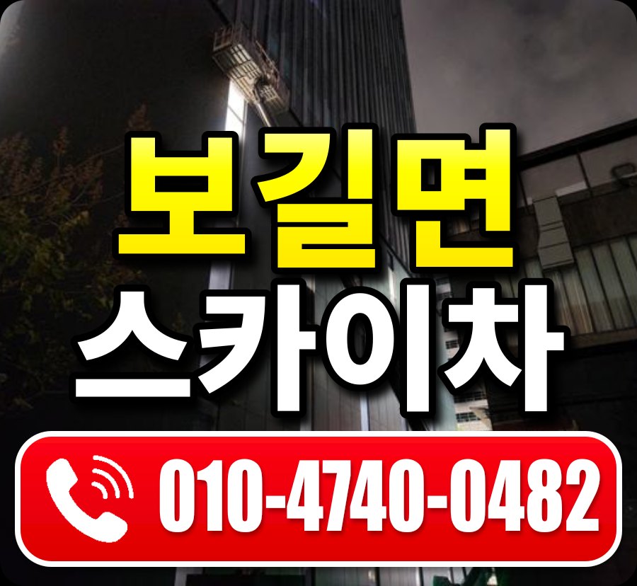 보길면 스카이차 010-4740-0482