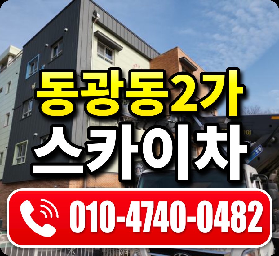 동광동2가 스카이차 010-4740-0482