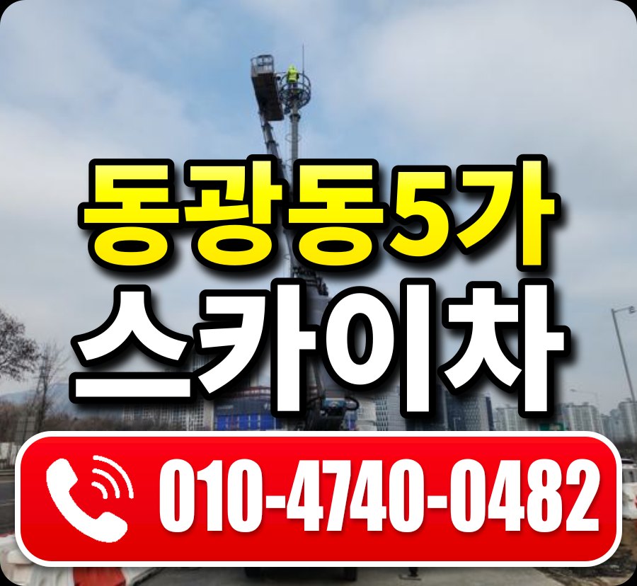 동광동5가 스카이차 010-4740-0482