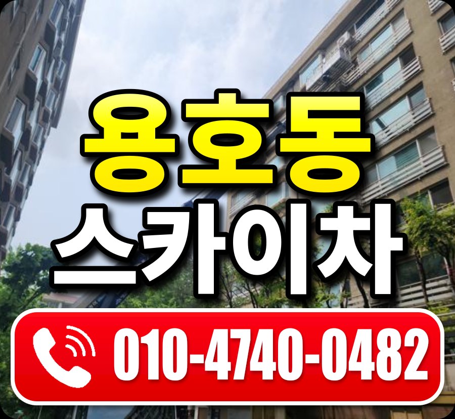 용호동 스카이차 010-4740-0482