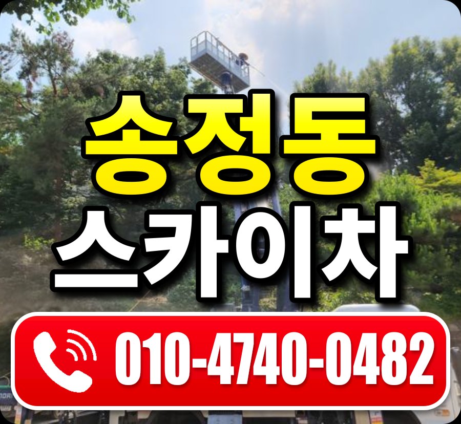 송정동 스카이차 010-4740-0482