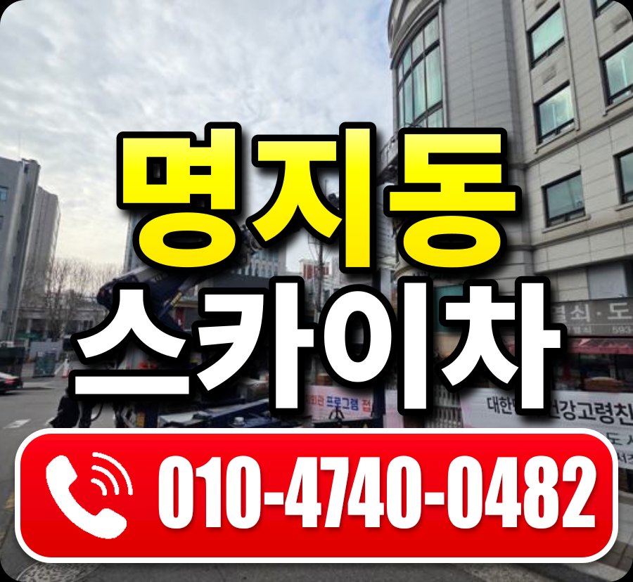 명지동 스카이차 010-4740-0482